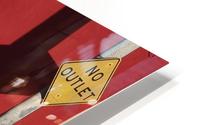 No Outlet  HD Metal print