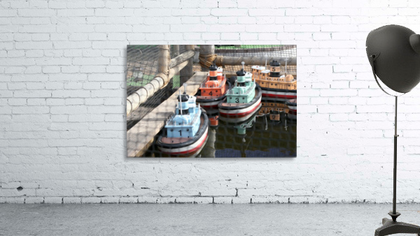 3 Toy Boats Wall Preview