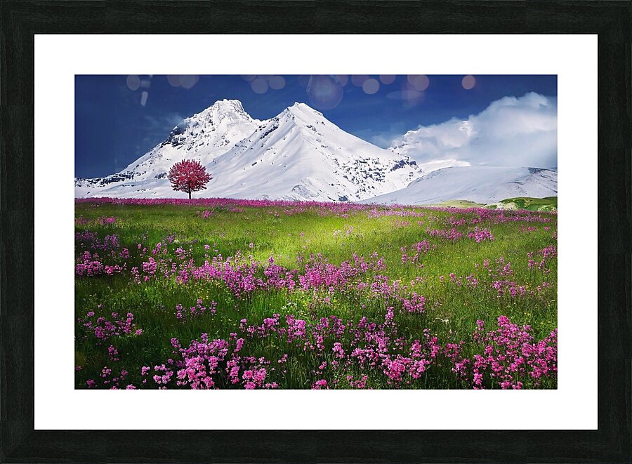 Stunning landscape Picture Frame print