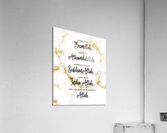 Blessed by Allah Acrylic Print