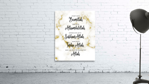 Blessed by Allah Wall Preview