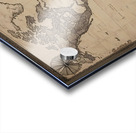 Timeless Explorer’s World Map Acrylic print