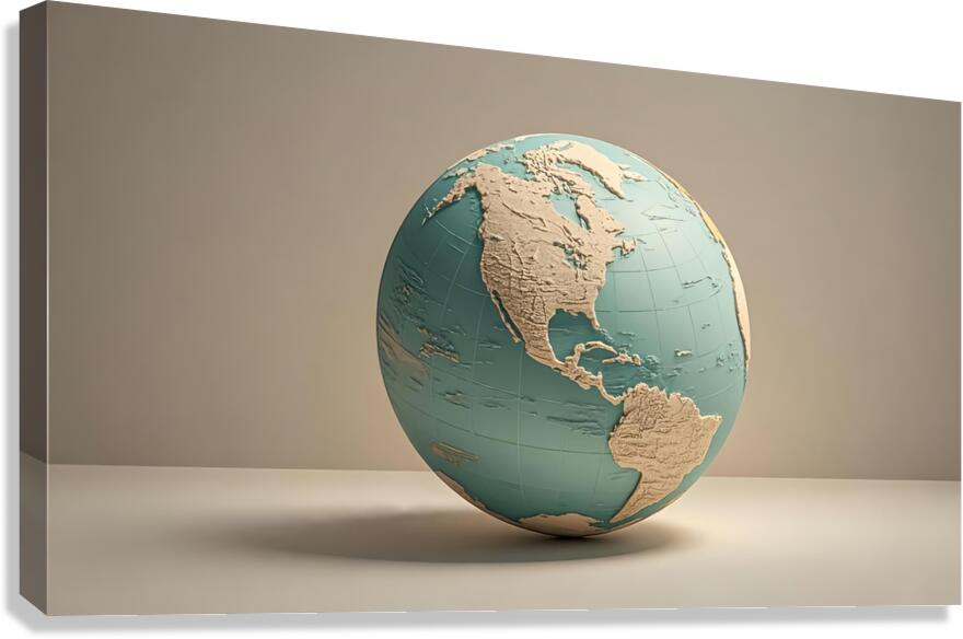 The World Awaits Canvas Print