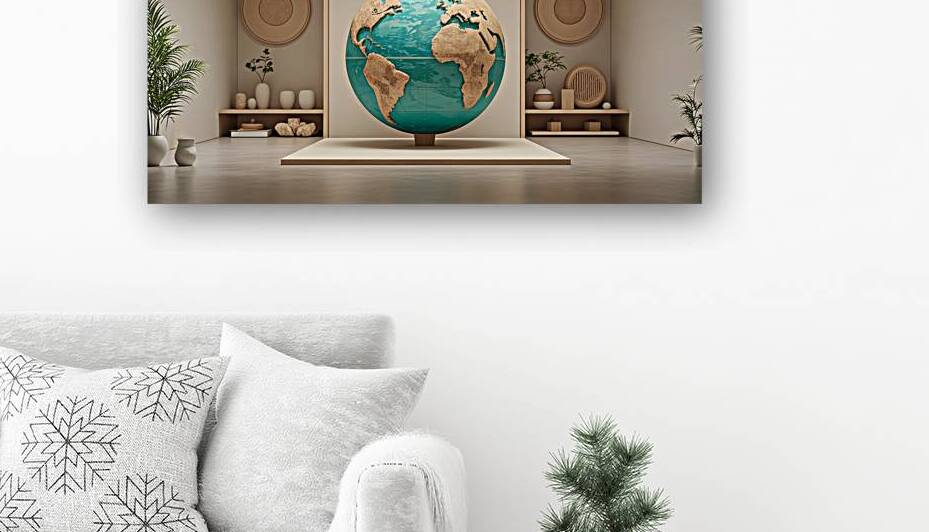 The Earth Room A Harmony of Nature and Design by yaser ameen