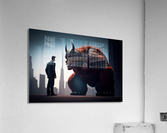 Facing A Monster Acrylic Print