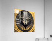The Wolf Head Acrylic Print