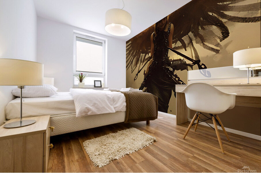 Fallen Angel Mural print