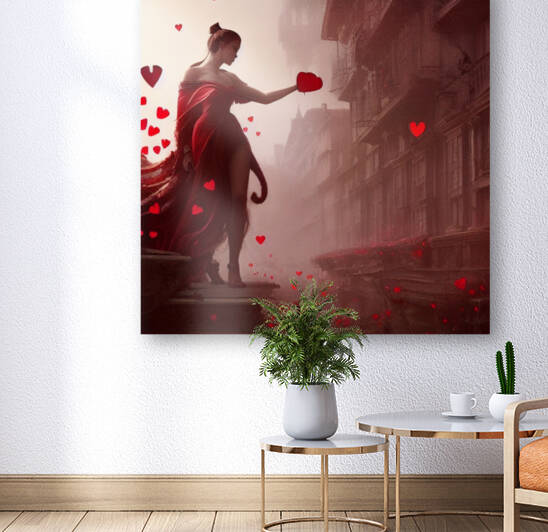 Valentines Day Hearts by Roger Harrison