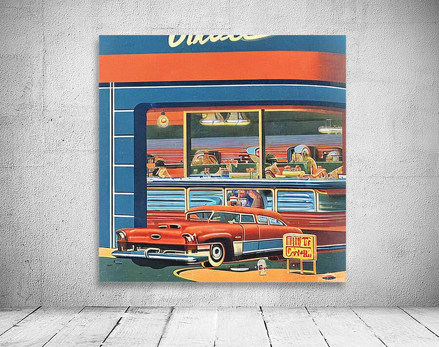 The Retro Diner Wall Preview