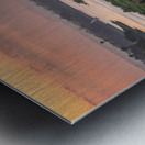 Sailing into the Sunset Metal print