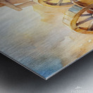 ancient egyptian waterwheels 1 Metal print