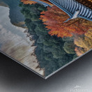       Tranquil Asian Mountain Retreat           Metal print