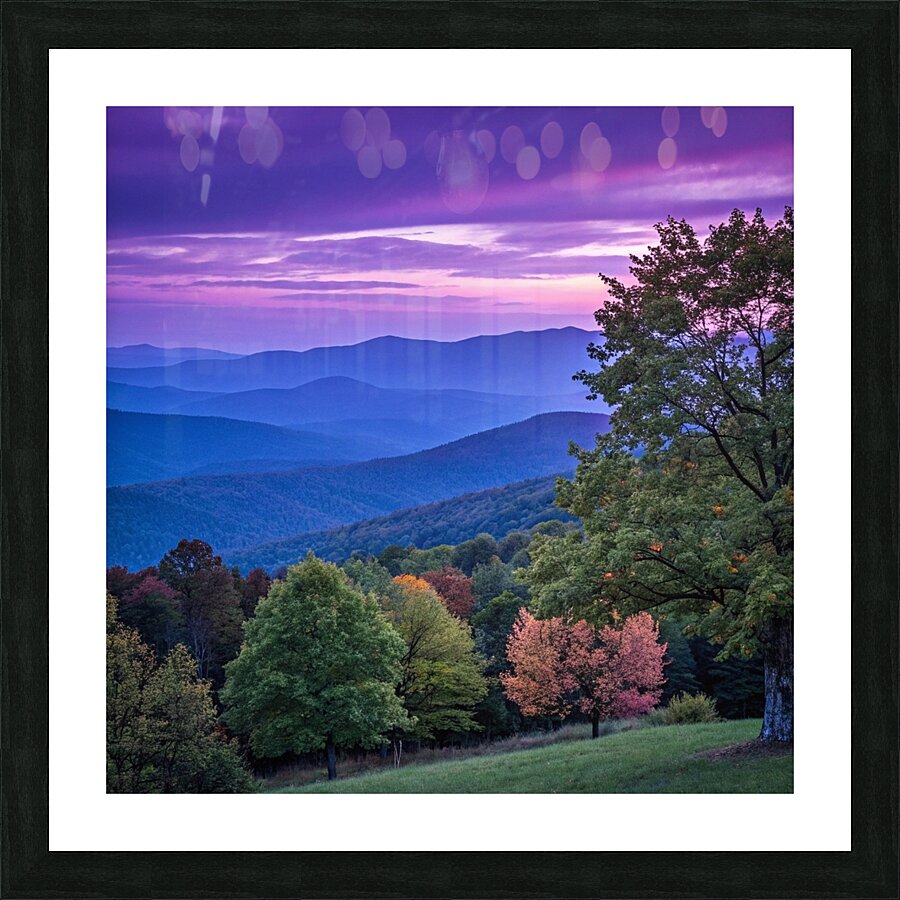 Twilight Serenity Picture Frame print