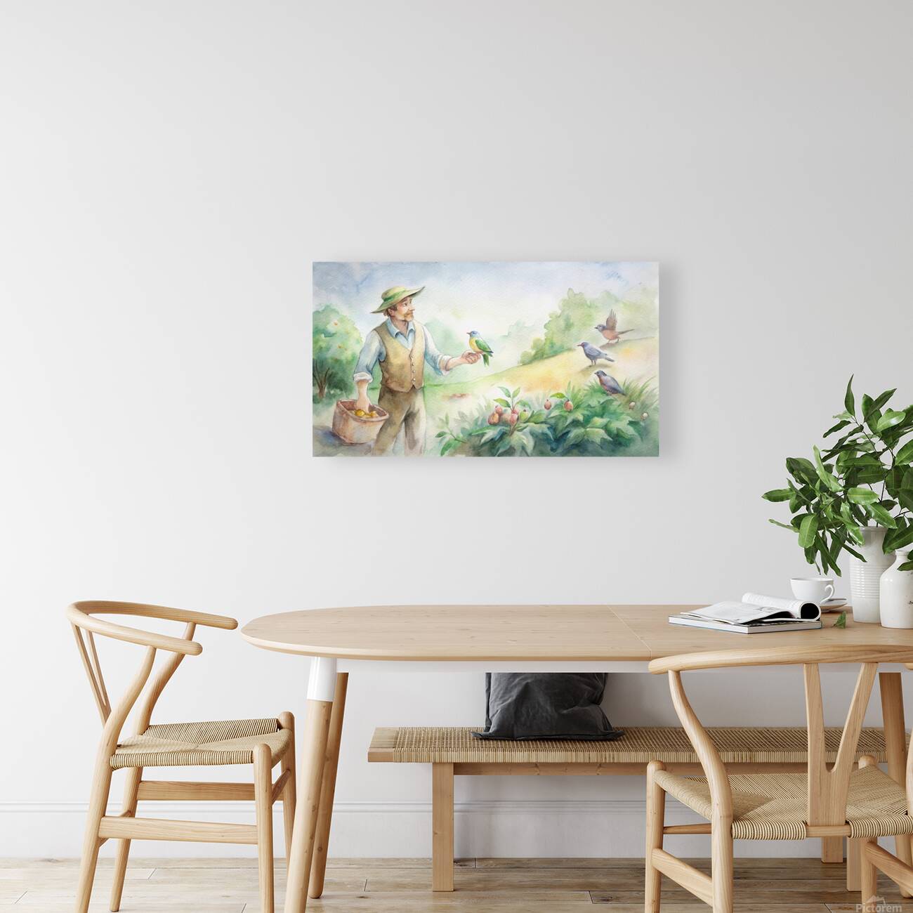 Harmony in the Garden Reproduction