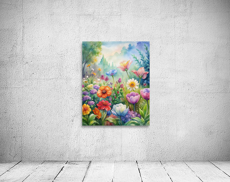                        Blooming Garden                     Wall Preview