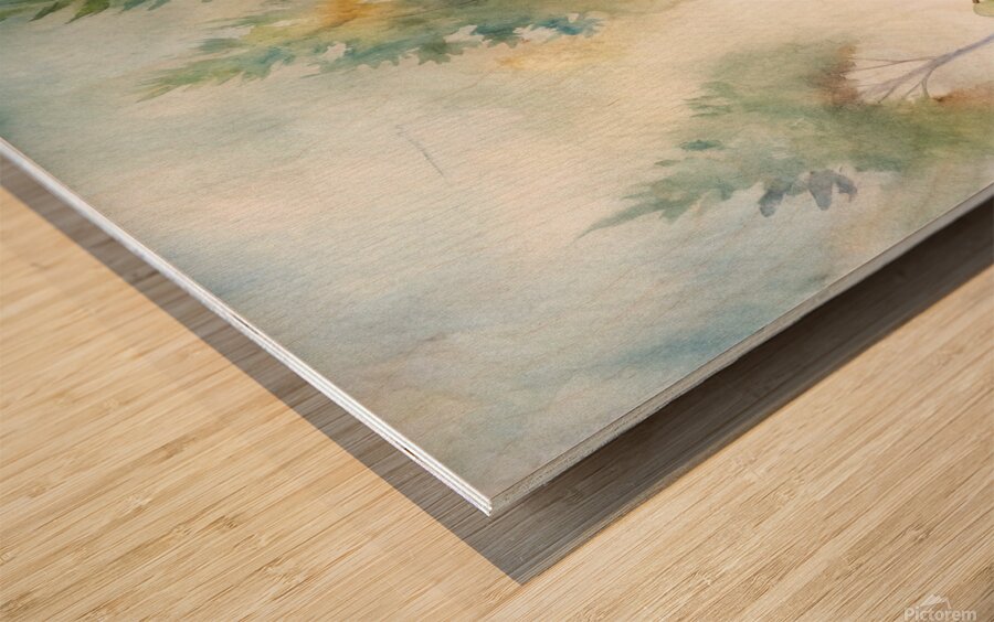                                    Tranquil Reflections Wood print