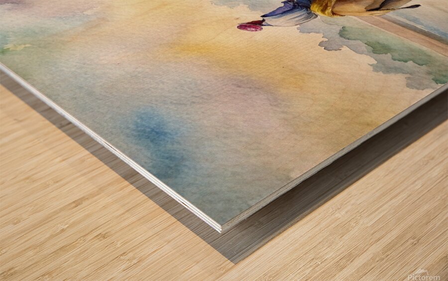                                         Desert Reflections Wood print