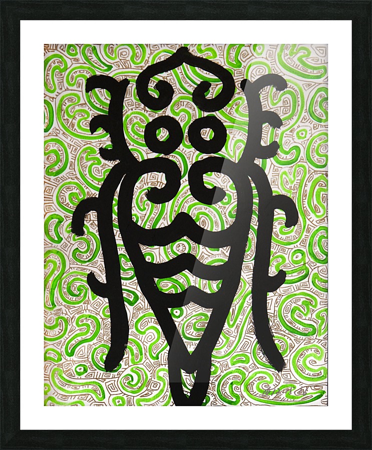 Cicada Picture Frame print