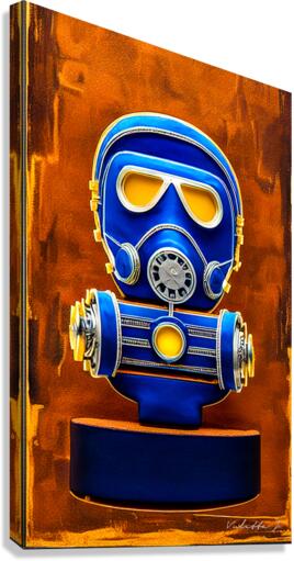 Bandolier Mask Canvas Print