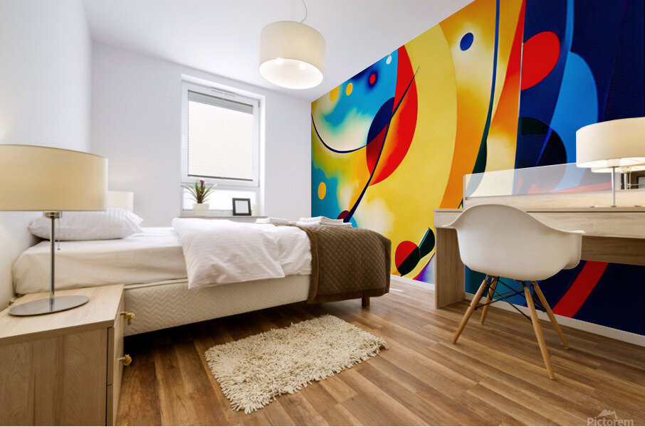 Minimalist - Spectrum Mural print