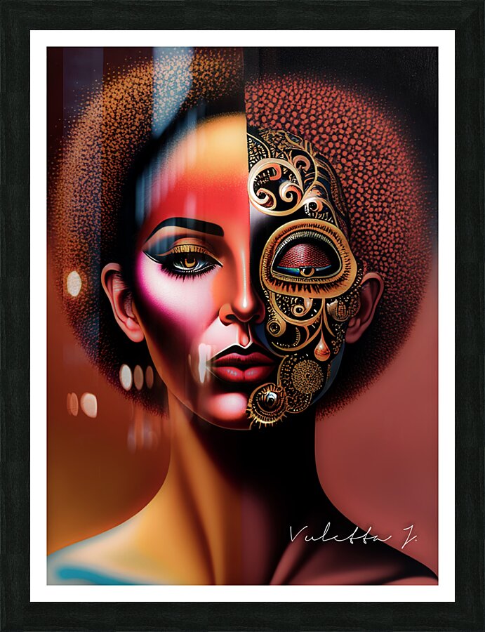 Duality Exposed Picture Frame print