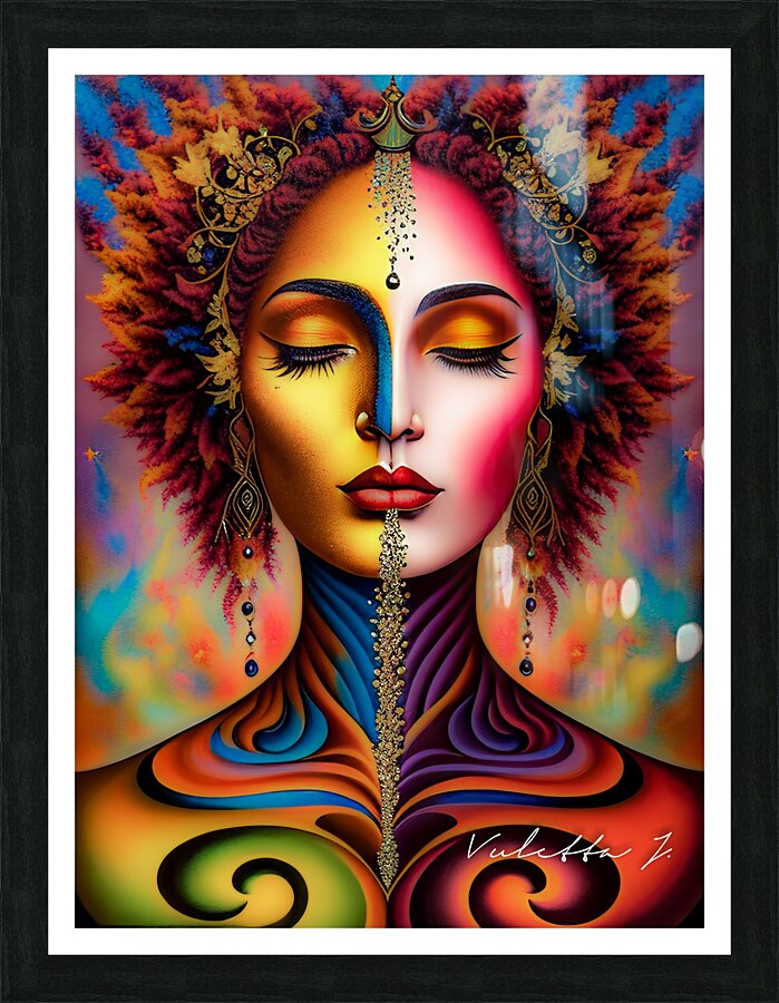 Imagine Duality  Picture Frame print