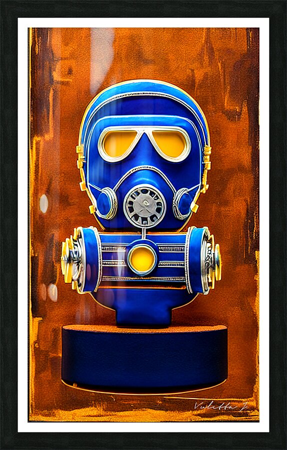 Bandolier Mask Picture Frame print