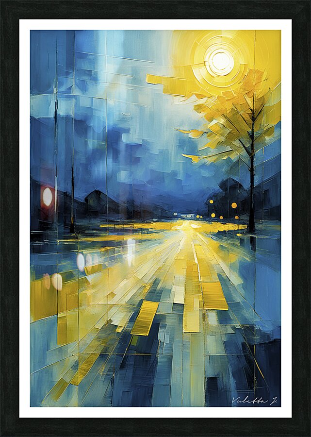 Modern Impressionist II Picture Frame print