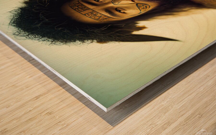 Enutakata Wood print