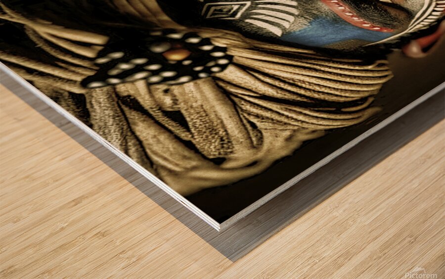 Bembudani Wood print