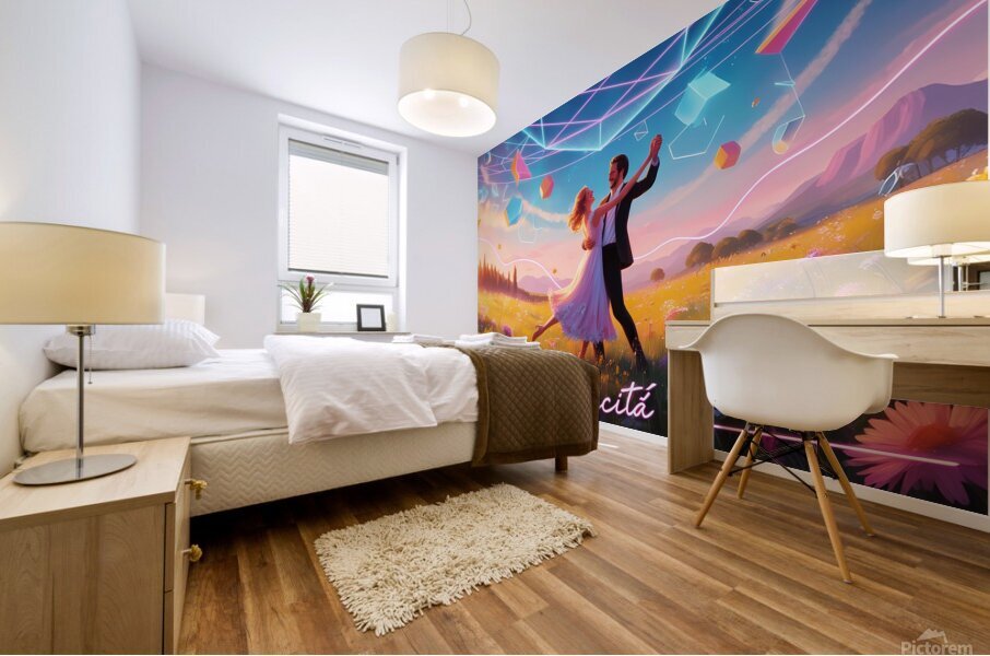Ethereal Bliss Mural print