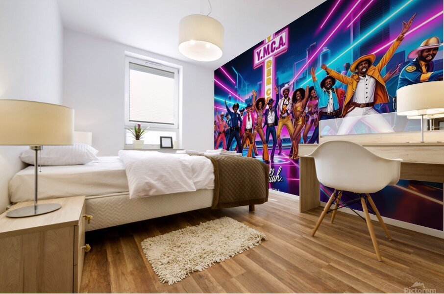 Unity in Motion Mural print