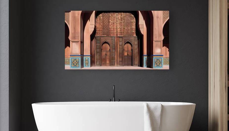 Ancient Whispers: The Ornate Doorways of Morocco by Magic Arts