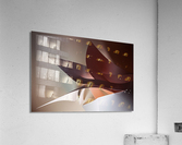 Side projection Acrylic Print
