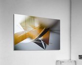 Golden arrow Acrylic Print