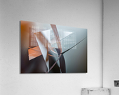 Triangular ruler at  concept stage Acrylic Print