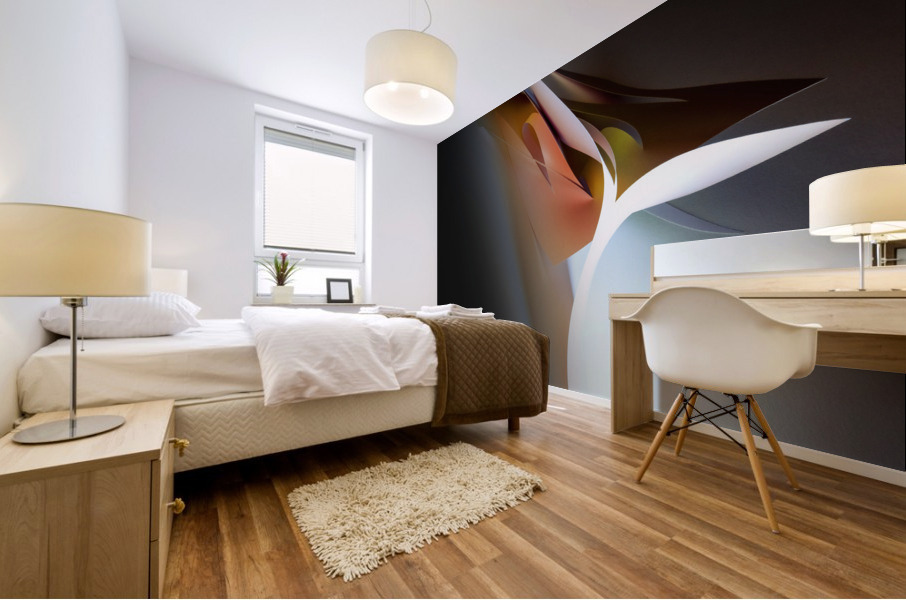 Feathery Mural print