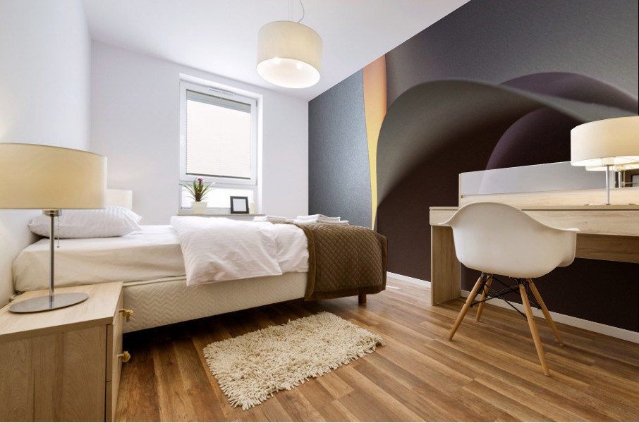 Body language Mural print
