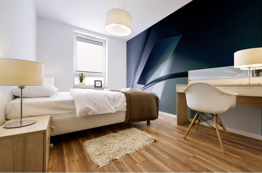 Immersive projection Mural print