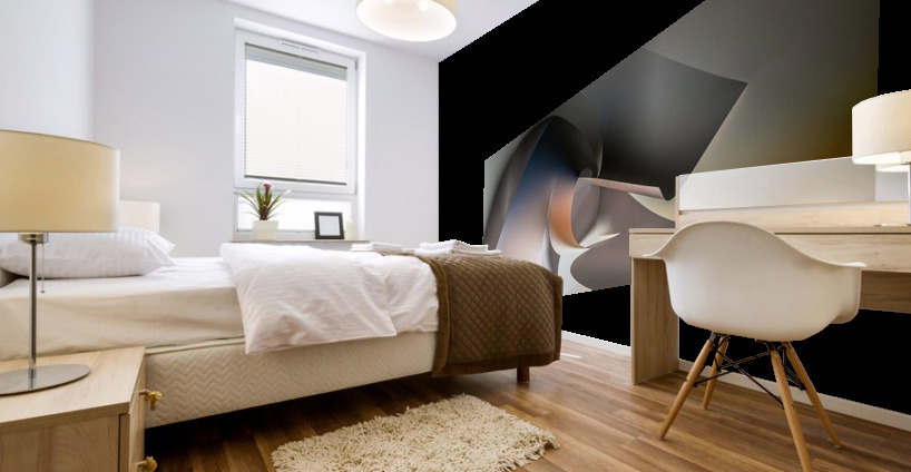 Jet turbine Mural print