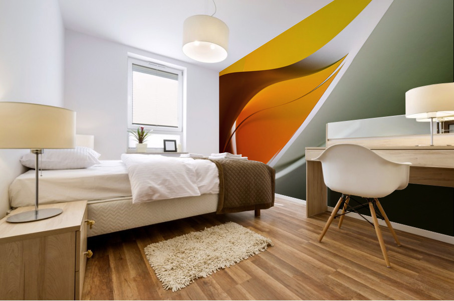 Sunny side up Mural print