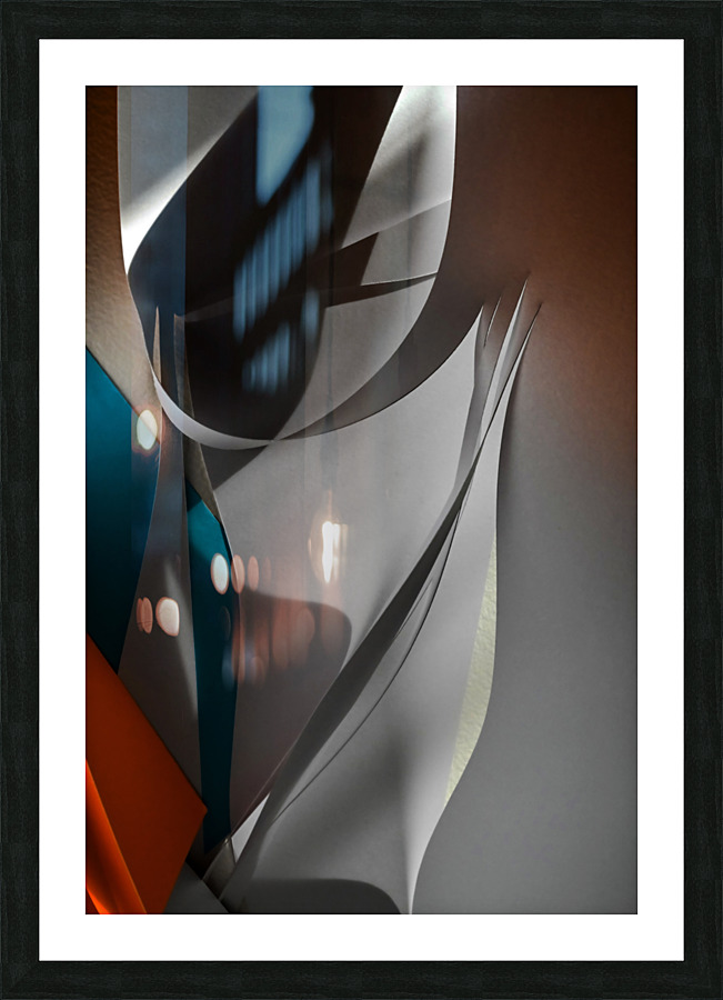 In a rush Picture Frame print