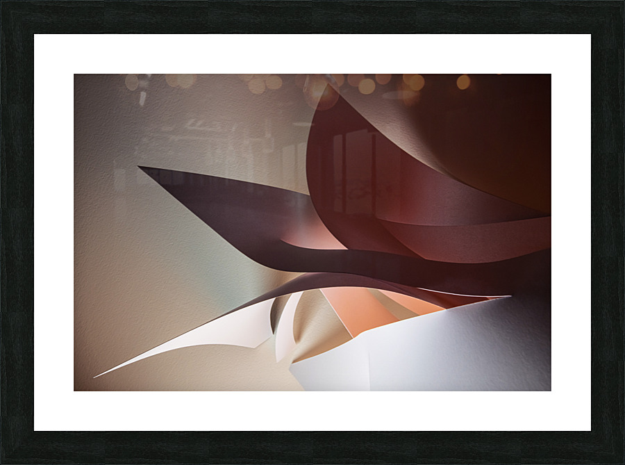 Side projection Picture Frame print