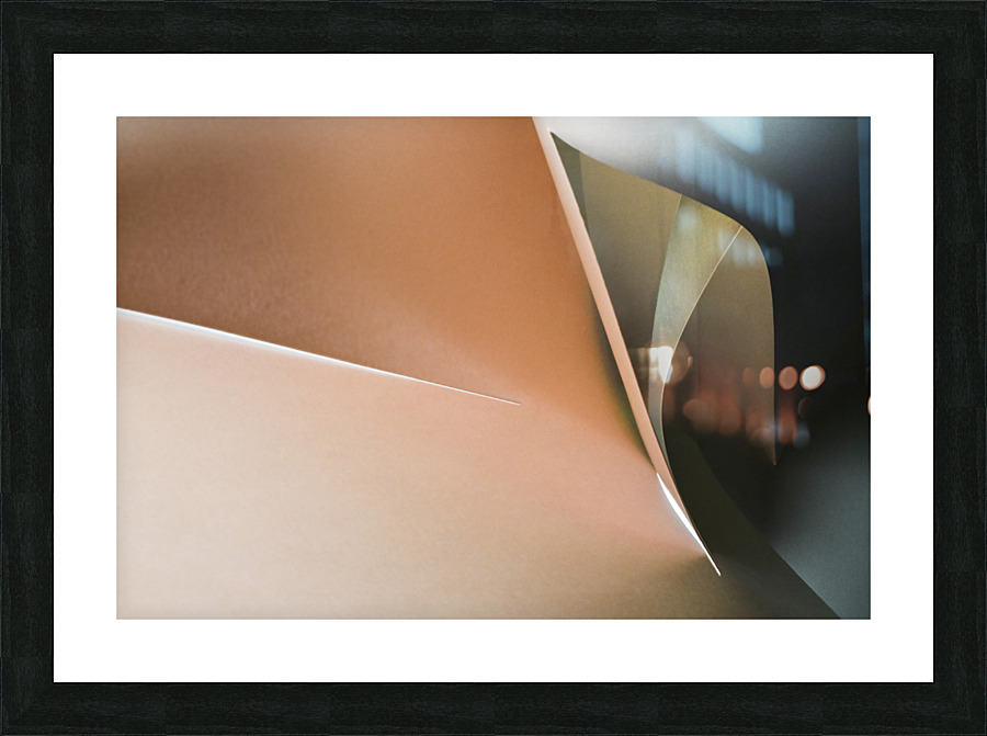 White touch Picture Frame print