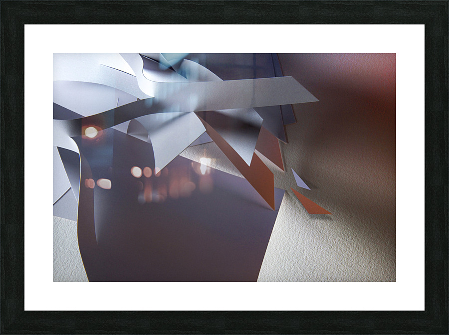 Blue pitcher Picture Frame print