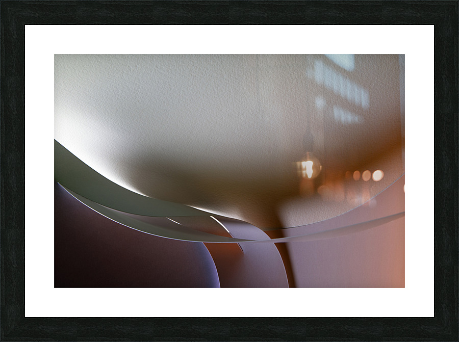 Circular flow Picture Frame print