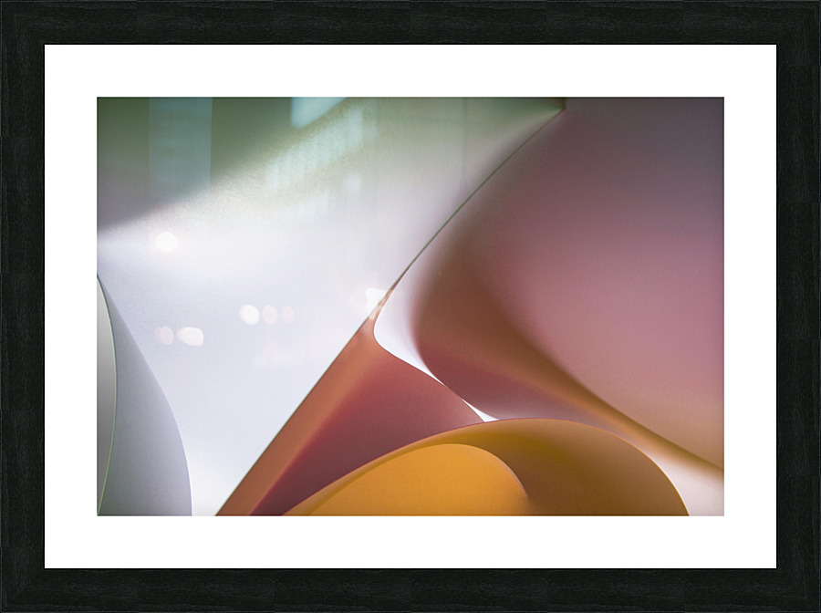 Finger pointing Picture Frame print