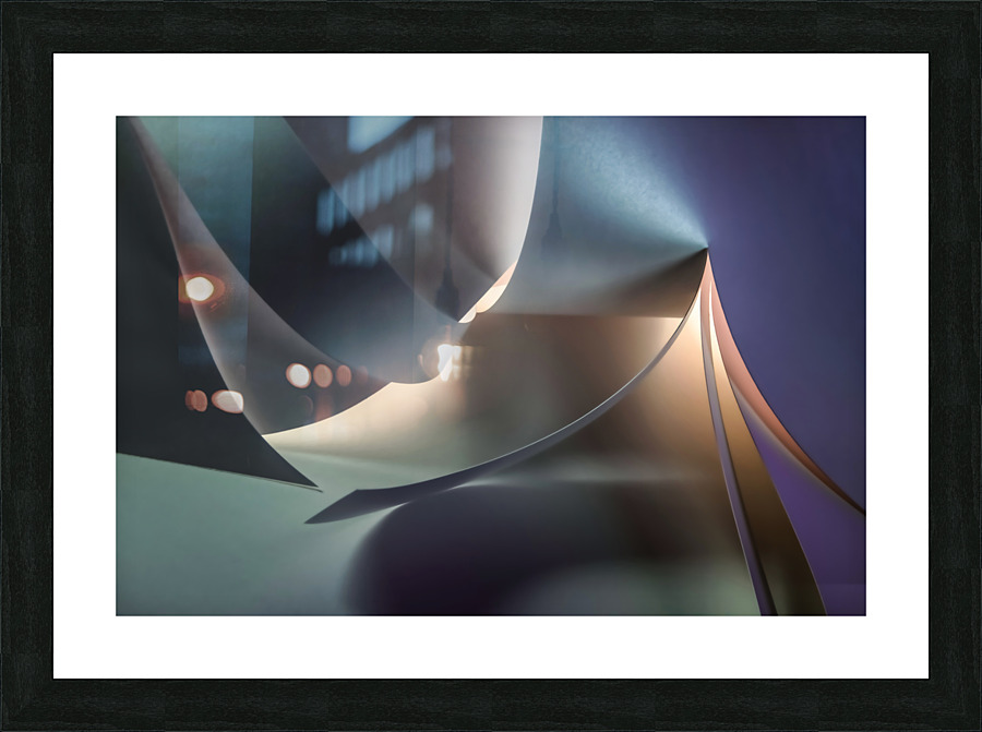 Tent city Picture Frame print