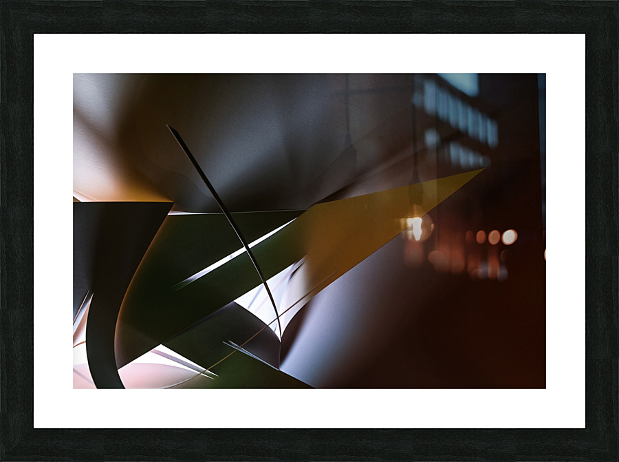 Nighthawk Picture Frame print