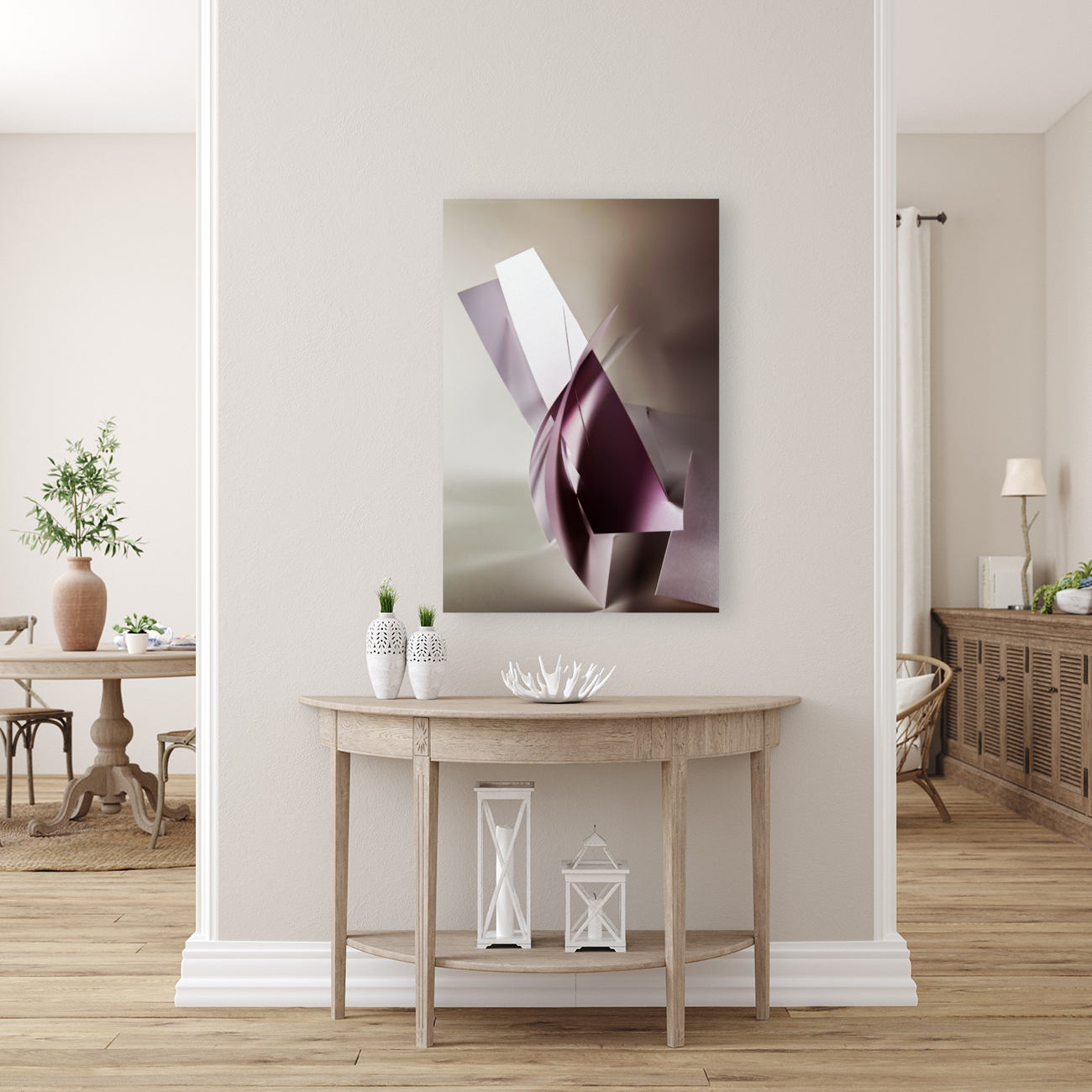 Vase in purple Reproduction